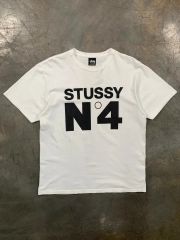 STUSSY】'00 シルバーラメTシャツ N4 SSリンク XLサイズ - メルカリ