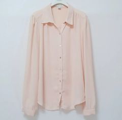 ZADIG&VOLTAIRE ブラウス長袖ピンクシャツ - メルカリ