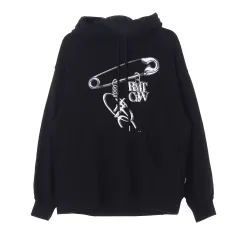 LYNN ロマンティック クラウン ブラック オーバーサイズ 服 ピン プリンティング WHO フーディー Tシャツのサムネイル