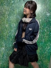 adidas TWICE ミナstrategy ダークブルー XL adidas TWICE ミナstrategy ダークブルー XL - メルカリ
