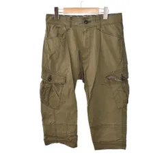 バーバリーブラックレーベル BURBERRY BLACK LABEL カーゴパンツ ショートパンツ ハーフパンツ 73 カーキ D1R77-523-76