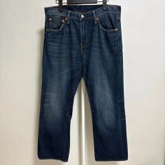リーバイス501XX 復刻 濃紺 赤ミミ バックベルト 皮パッチ - メルカリ