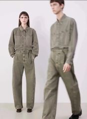 sacai×Carhartt グレー ジャンプスーツ - メルカリ
