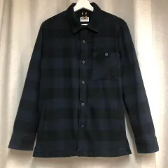 Timberland チェック シープスキン シャツ ジャケット (M)のサムネイル