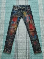 CIVARIZE シヴァライズ スプレー染め ストレッチデニム 46 - メルカリ