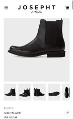 ASOS ブラック ポインテッドトゥ ショートブーツ ヒールブーツ サイズ8 