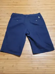 ポロラルフローレン コットンハーフパンツ ネイビー