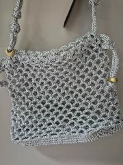 新品タグ付kkcloset手編みメタリックショルダーバッグ菊池京子 - メルカリ