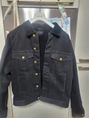L FEAR OF GOD 5th ブラック シェルパ トラッカージャケットのサムネイル