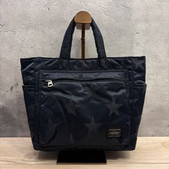 希少 PORTER タンカー 30周年 トートバッグ カモフラ アイアンブルー