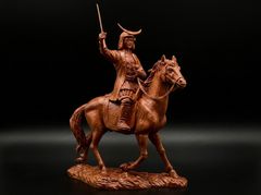武者人形 置物 騎馬武者 - メルカリ