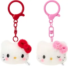 サンリオ SANRIO ミニマスコットキーホルダー2個セット お揃いニコにこ ハローキティ キティちゃん 660540