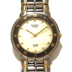 稼働品CITIZEN 2730-273508 EXCEED クオーツメンズ腕時計 - メルカリ