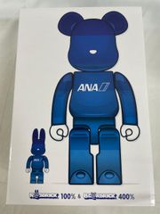 新品未開封 R@BBRICK 100％ & BE@RBRICK 400％ ANA - メルカリ