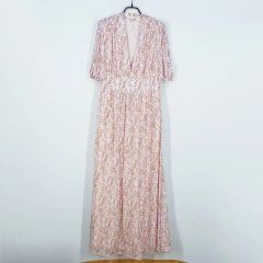 着物リメイクワンピース ♪40 ♪総絞り♪148cm ♪ロング 着物リメイクワンピース ♪40 ♪総絞り♪148cm ♪ロング - メルカリ
