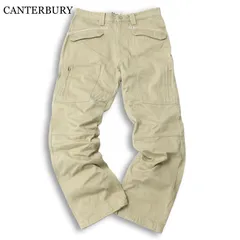 CANTERBURY カンタベリー ラグビー 通年★ 切替 ジップ カーゴ パンツ Sz.M メンズのサムネイル