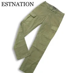 ESTNATION エストネーション 通年★ ストレッチ スリム カーゴ パンツ 日本製 Sz.44 メンズのサムネイル