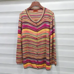 ヴィンテージ ミッソーニ MISSONI カーディガン ニット - ウィメンズ 46