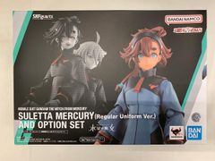 SHFiguarts 스레타 머큐리 (일반 유니폼 Ver.) & 옵션 세트 [기동전사 건담 수성의 마녀]
