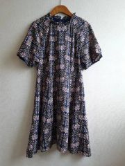 美品□レリアン WHITE LABEL□13+□プリントチュニックブラウス - メルカリ