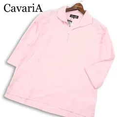 【新品 未使用】 CavariA キャバリア 春夏★ 麻 リネン混 七分袖 オーバーサイズ プルオーバー カプリ シャツ Sz.48 メンズのサムネイル