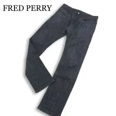 FRED PERRY フレッドペリー 通年★ ストレッチ スリム デニム パンツ ジーンズ Sz.M メンズのサムネイル