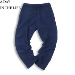 A DAY IN THE LIFE ユナイテッドアローズ 春夏★ イージー テーパード スラックス パンツ Sz.L メンズ