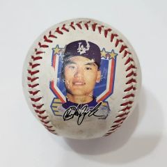 MLB 1992- 1995 ドジャース四年連続新人王獲得記念フォトボール 野茂 