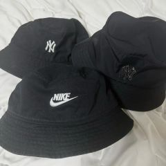 NIKE MLB 麦わら帽子 ストローハット MLB Los Angeles Dodgers 麦わら