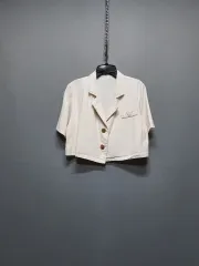 クロップド コットンジャケット