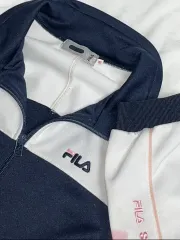 ヴィンテージ FILA フィラ ネイビー ピンク ジャージ