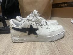 BAPESTA 27.5 新品 未使用 箱 付属品 欠品なし シルバー - メルカリ