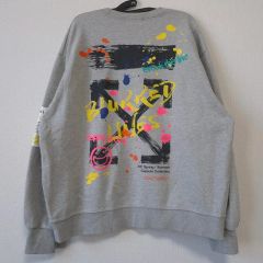 JUSTO メッセージプリント スウェット - メルカリ