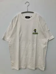 XLARGE エクストララージ Tシャツ/カットソー M ホワイト 前面プリント バックプリント ブランドロゴ 半袖 ミドル丈 クルーネック(丸首)