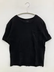 GAP ギャップ Tシャツ/カットソー XXS ブラック 無地 ショート丈 半袖 クルーネック(丸首)