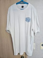 EVISU Tシャツ カモメ 龍 竜 白 エビス エヴィス 短丈 ワンポイント 