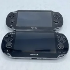【中古】本体）【ジャンク】SONY/PSVITA本体/PCH-1100/2台まとめ 動作未確認[92]