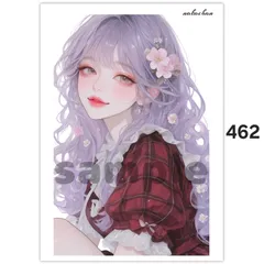 オリジナル人物ステッカー【462】