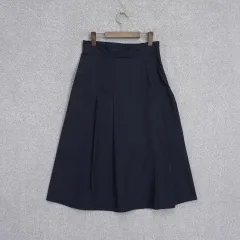メイビン Maybeen タック Aライン シャカシャカ素材 スカート 66size
