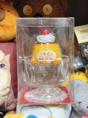 喫茶サンリオ プリン形 小物入れ クリームソーダ風 マスキングテープ