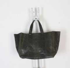 grunge python hand bag y2k green - メルカリ