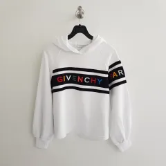 ジバンシィ キッズ 白 フードTシャツ (新品)のサムネイル