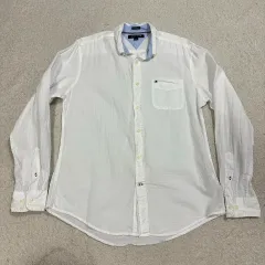トミーヒルフィガー シャツ 白 M