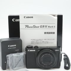 新品 Canon PowerShot G9 X Mark II ブラック - メルカリ