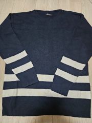 BANANA REPUBLIC リネン混 ボーダーニット セーター S - メルカリ