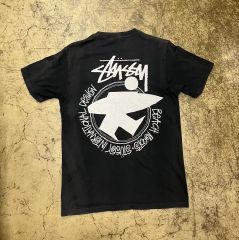 00s OLD STUSSY サーフマン Tシャツ USA製 復刻 L - メルカリ