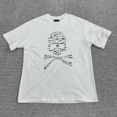 ABORDAGE スカル ラインストーンTシャツ 平成ギャル男 お兄系 ROEN