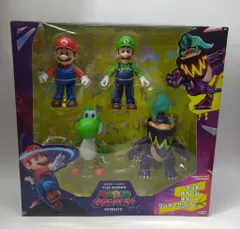 JAKKS PACIFIC アクションフィギュアスペシャルセット マリオ/ルイージ/ヨッシー/ワンダークッパJr.