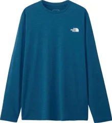 ザ・ノース・フェイス THE NORTH FACE アウトドア ロングスリーブGTDメランジクルー メンズ 長袖 Tシャツ ロンT 吸汗速乾 抗菌防臭 軽量 無地 シンプル ランニング ジョギング トレーニング 運動  NT12597 OB マウンテンブルー