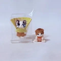 シルバニア デリシャスパレードシリーズ G賞 キラキラくじ フレンチブルドッグ 赤ちゃんシリーズ メープルネコ
